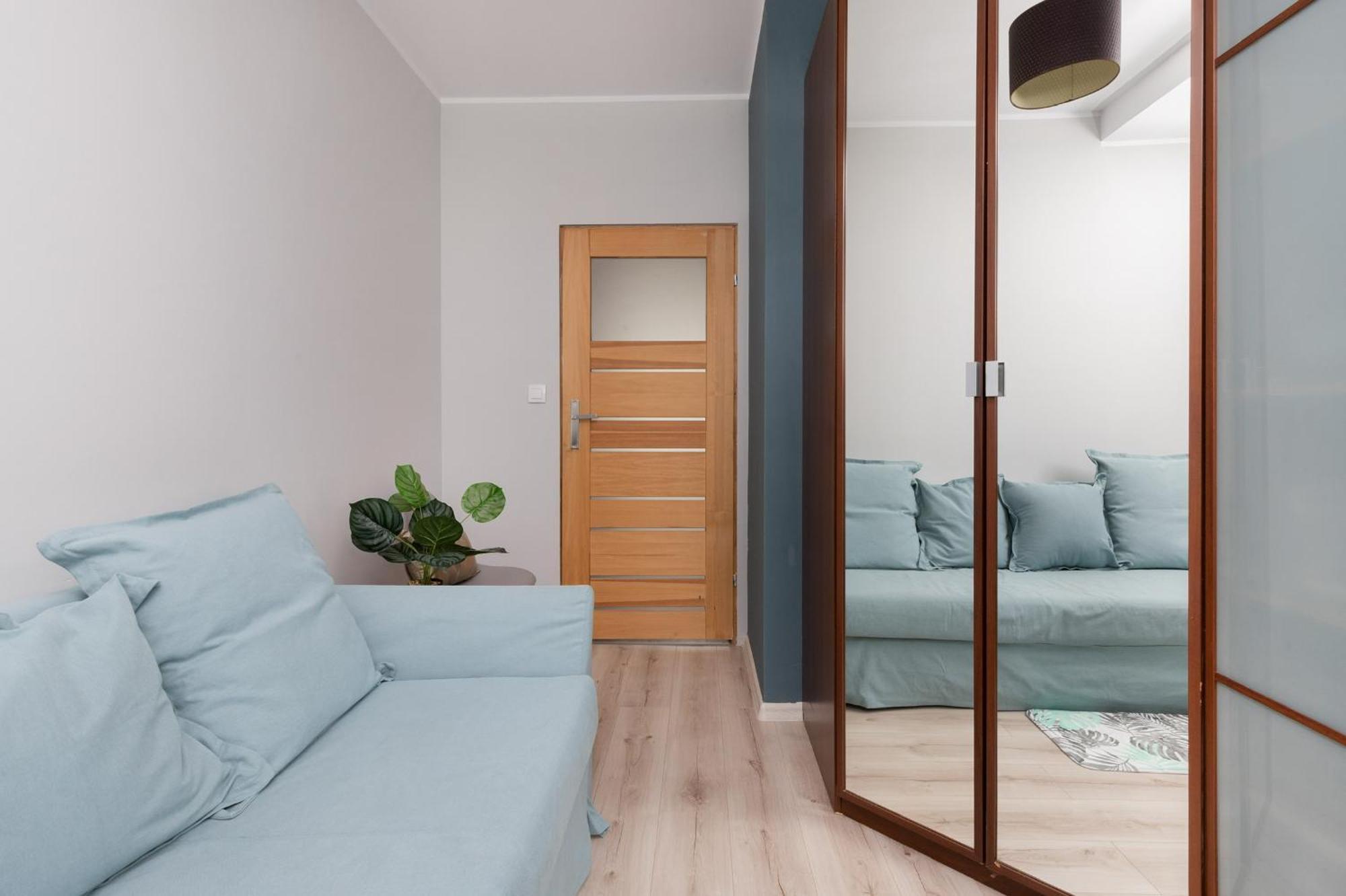 Przestronne 2 Oddzielne Sypialnie Caly Apartament W Spokojnej Dzielnicy Borkowo  Kültér fotó